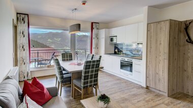 Appartement mit Küche | © Jagaalm